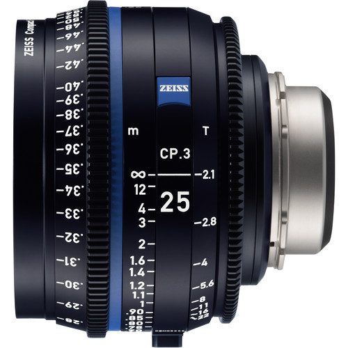 ZEISS CP.3 25mm T2.1 Compact Prime Lens