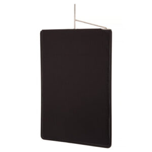 Impact Folding Black Flag (24 x 36")